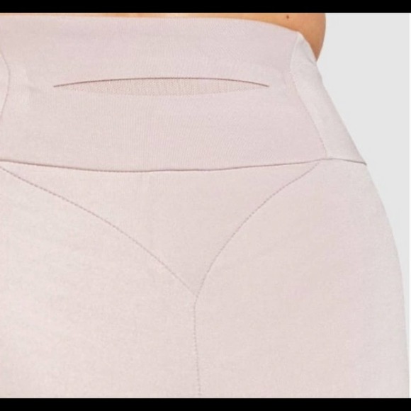 Gymshark Laser Cut Tights Taupe Medium - Picture 6 of 10